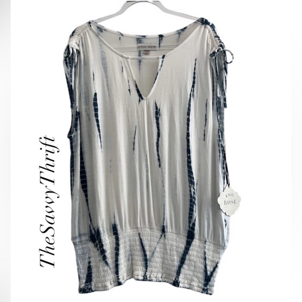 NWT Women’s Knox Rose Tie Dye Pattern Blouse